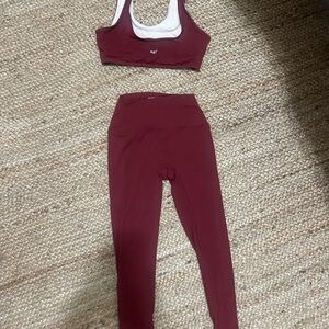 PARKE x SET maroon set